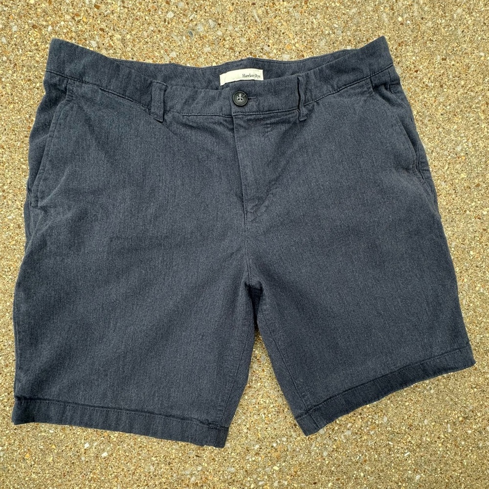 Hawker Rye Sz 34X9 Shorts. Gray